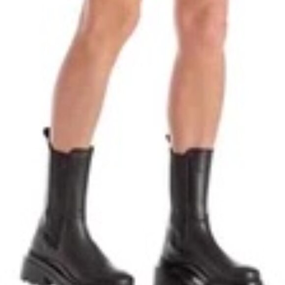 AQUA Women's Jessy Pull On Booties  Black Size - 8 - Picture 2 of 12